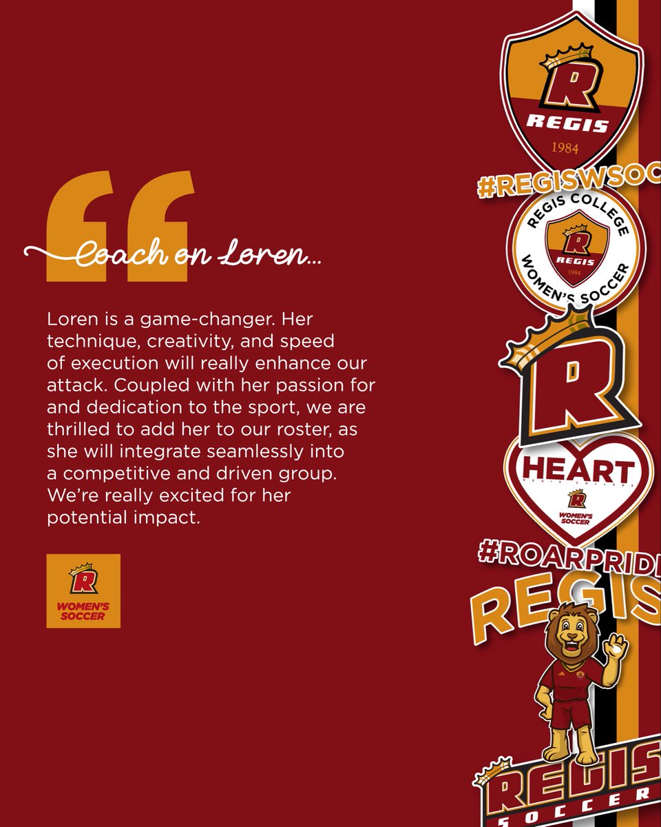 Regis Women's Soccer tweet media