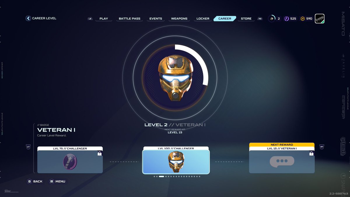 yellaboygamez's tweet image. Milestones were made yesterday! 🫡

I just hit Veteran I &amp;amp; Level 100 in Splitgate!

#YellaboygamezOnTTV #Splitgate #TwitchStreamer