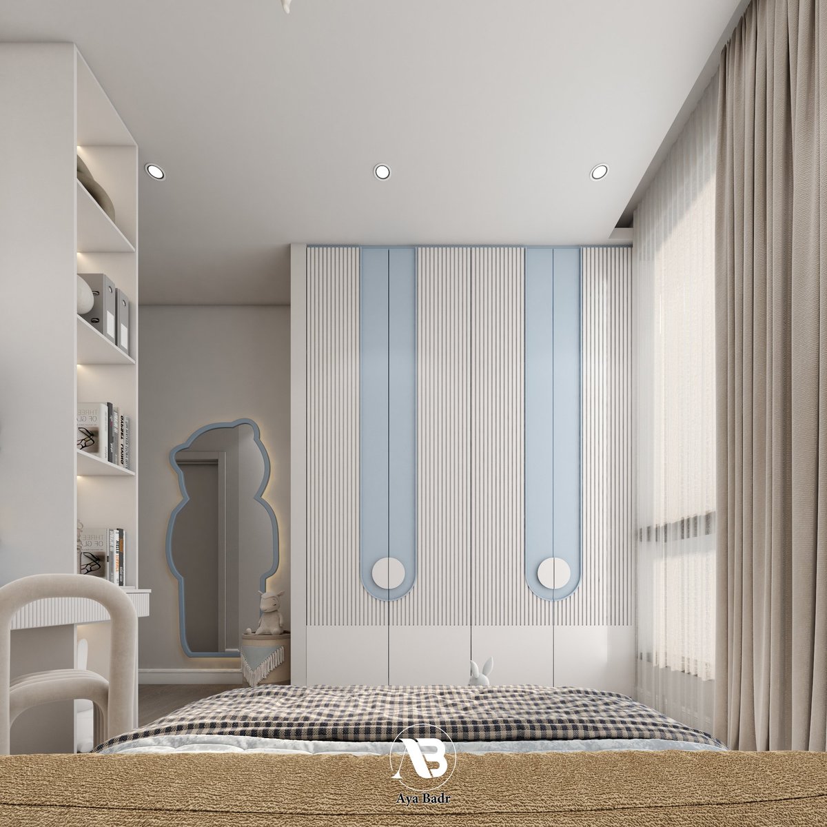 ayabadr_diseno's tweet image. Kid's room design 
Designed &amp;amp; visualization by Aya Badr 
#aya_badr_diseno #interiordesign #interiordesignideas #interiordesignlovers #interiordesigninspiration #design #contemporary #architecture #bedroomdecor #rendrecontest #saudiarabia #freelance #dubai🇦🇪 #explorepage #cgi