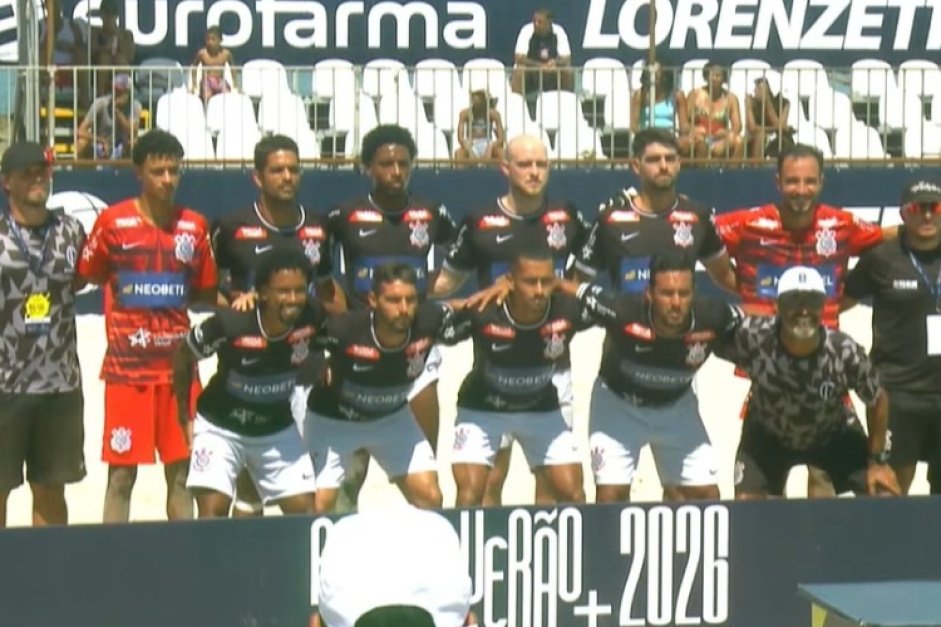 ⛱️| Corinthians goleia Red Bull Praia Grande e conquista o hexacampeonato paulista de Beach Soccer.

O Corinthians goleou o Red Bull Praia Grande por 9 a 2, na manhã deste domingo, e conquistou seu sexto título do Campeonato Paulista de Beach Soccer de maneira invicta. O torneio