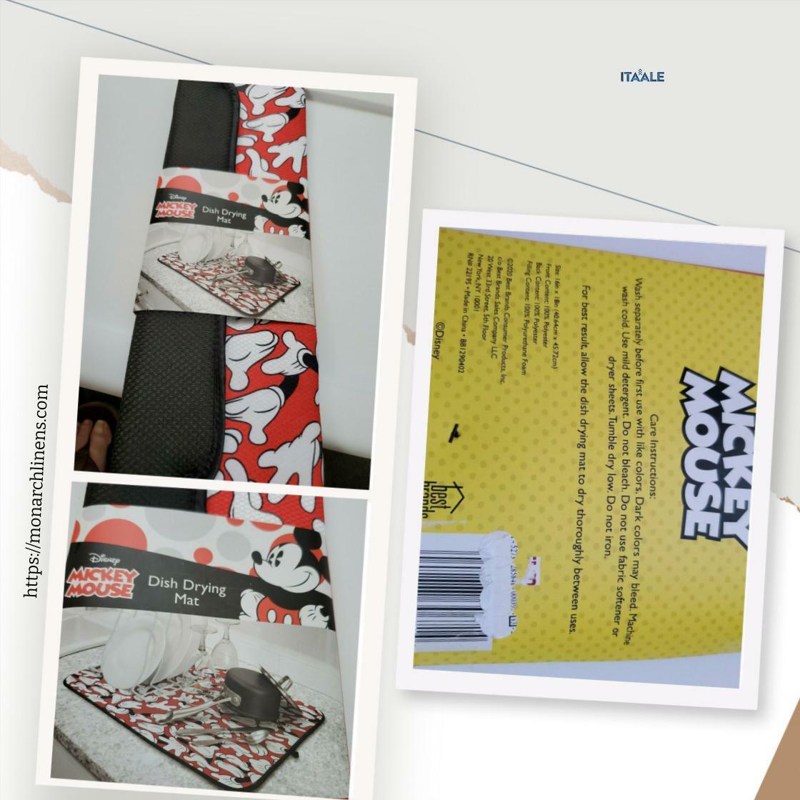 rollingoutdirt's tweet image. #BeddingEssentials #BetterSleep Disney Kitchen Dish Drying Mat - Ultra Absorbent Reversible Microfiber
$17.97
Get here itaale.com/products/disne…