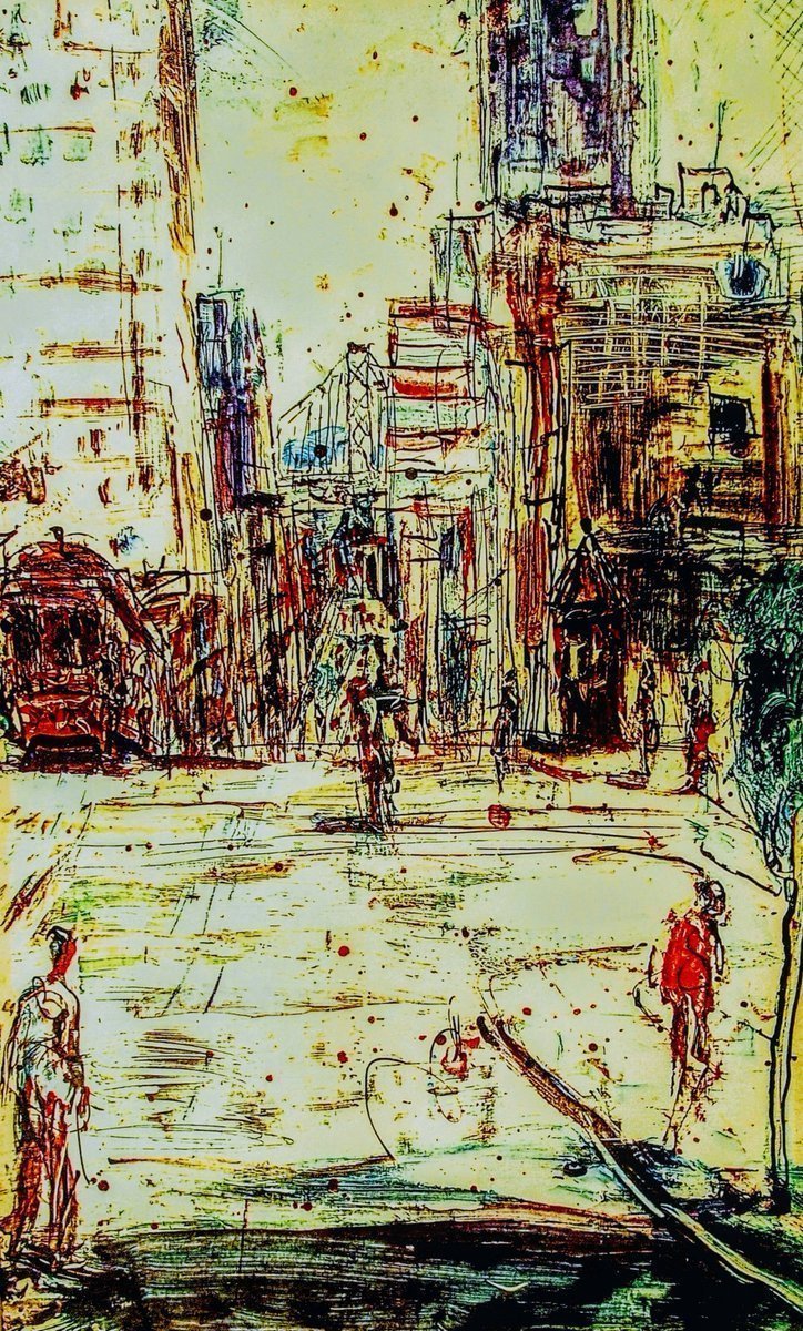 Early morning light bears down upon the hungover eyes of our POV. Coffee shouts out in it's siren tone. Heed the call #Cucaro #AOTC
#artshare #art #artworks #Artforum #Artnet #midcentury #1960s #abstractart #artmoots #artbots  #artistcommunity #artistcornerTS #ArtistOnX