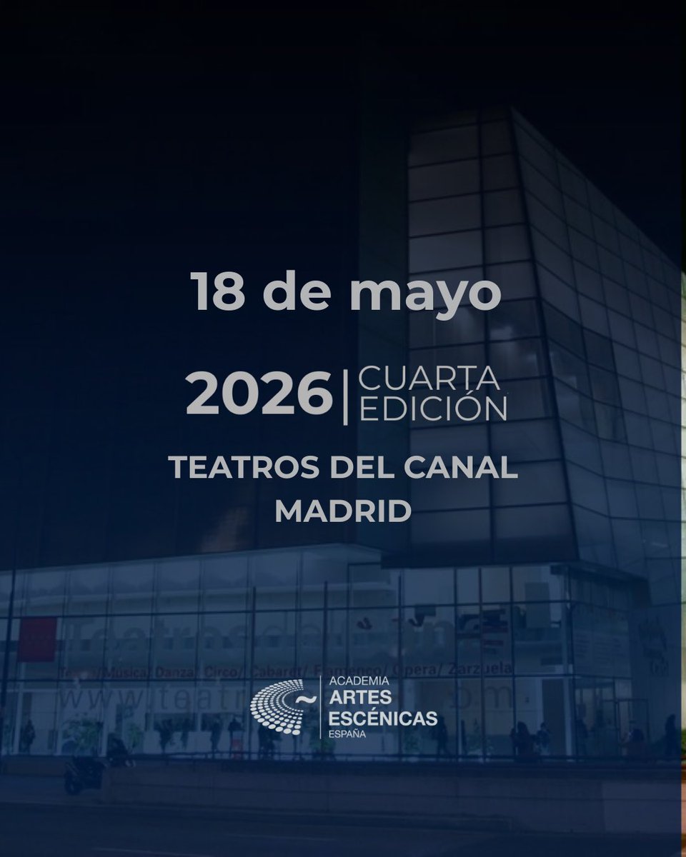 Academia de las Artes Escénicas de España tweet media