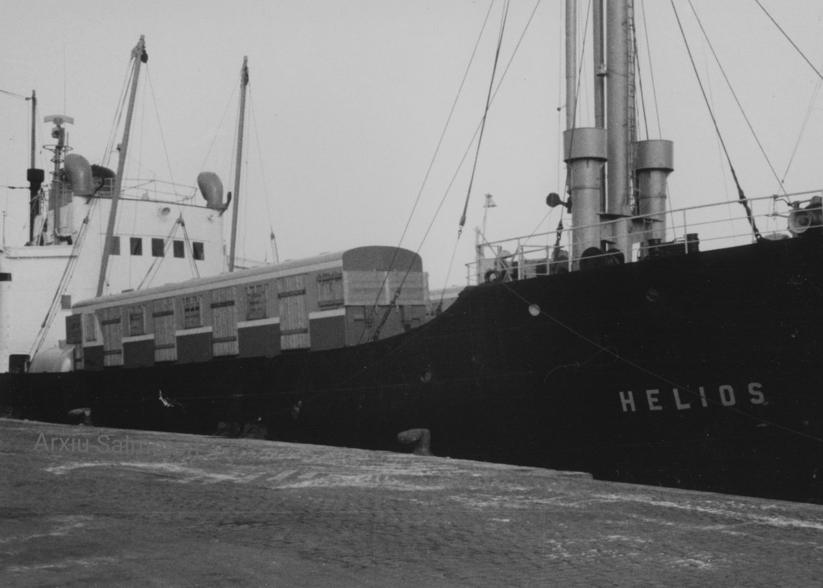 TerminusCET's tweet image. Las primeras unidades de la serie 1000/1100 del Metro de Barcelona fueron construidas en Alemania y llegaron, en el año 1970, a través del @portdebarcelona.

👉🏼 En cambio, el resto de la serie fue construida, bajo licencia, por #MTM y #Macosa en Barcelona.