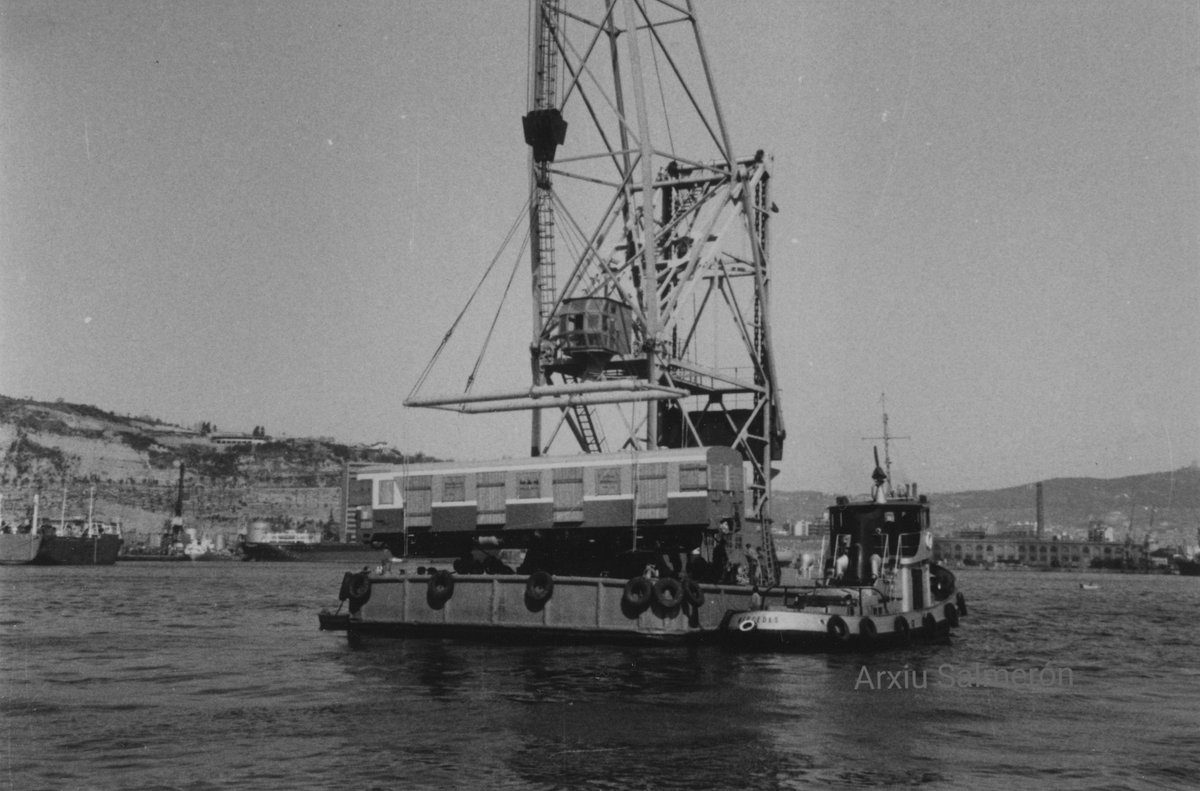 TerminusCET's tweet image. Las primeras unidades de la serie 1000/1100 del Metro de Barcelona fueron construidas en Alemania y llegaron, en el año 1970, a través del @portdebarcelona.

👉🏼 En cambio, el resto de la serie fue construida, bajo licencia, por #MTM y #Macosa en Barcelona.