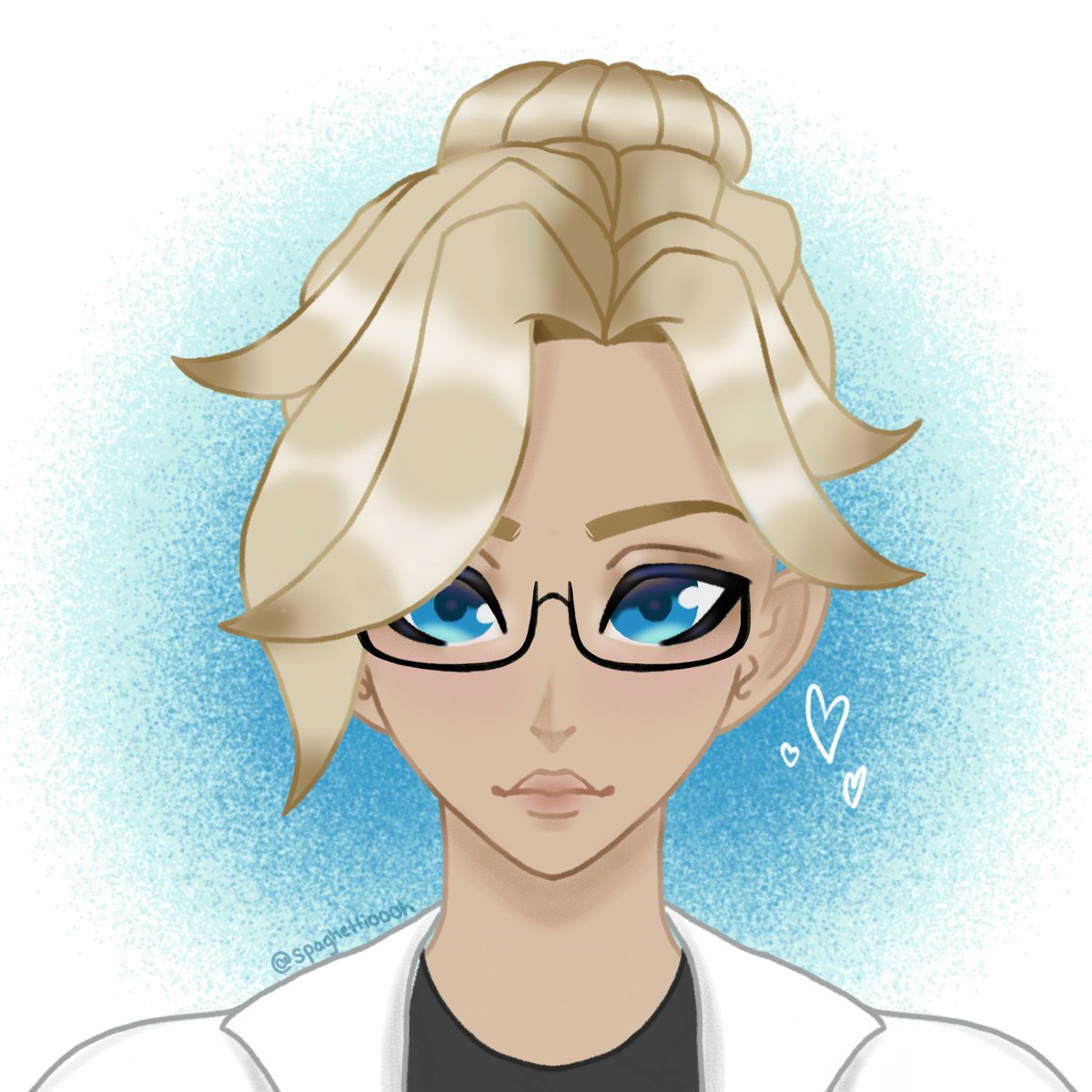 SpaghettiOOOH's tweet photo. As you can tell from the speedpaint, I had NO idea what to do with the hair shading so it took me a minute to figure something out that fit the soft shading of everything else. Feel free to use as a pfp w/ credit! ♡
#overwatch #speedpaint #mercyow #mercyart https://t.co/ebSOox1wMh