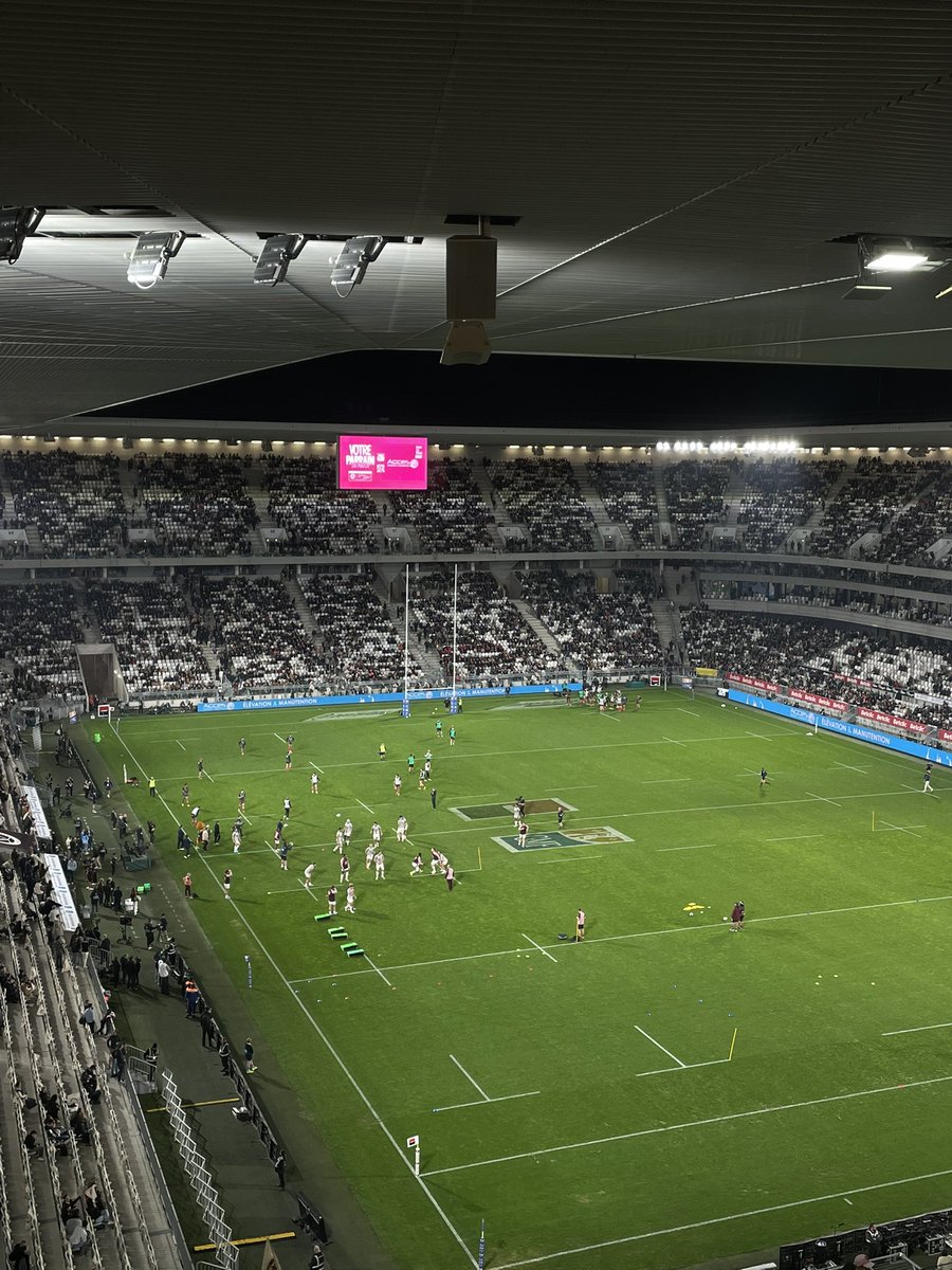 Retour au stade après 7 mois 🥰 #UBBST