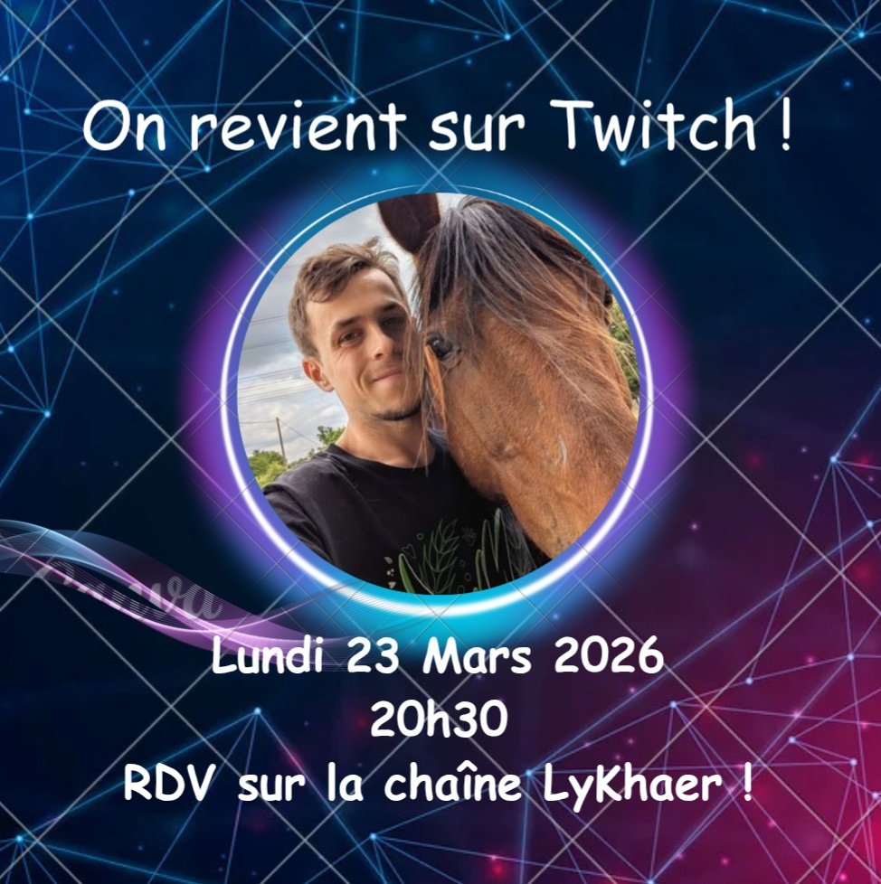 LycraPandeon2's tweet photo. Je me relance sur Twitch à partir de demain ! 

Au programme sur la chaîne : 
- Jeux Chill (Stardew,etc...)
- Du Nuzzlock Pokémon 
- Des gachas style Hoyoverse 

J'espère vous voir passez faire un petit coucou ! 

https://t.co/n8zCB9llhL https://t.co/gxqfq4VROE
