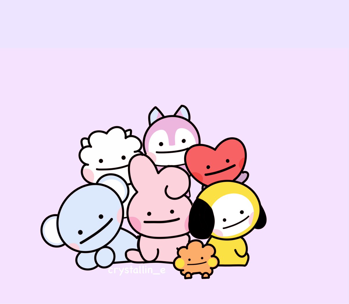 fruitfrom_hell's tweet photo. they look different 

#bt21 https://t.co/plRNCGSthb