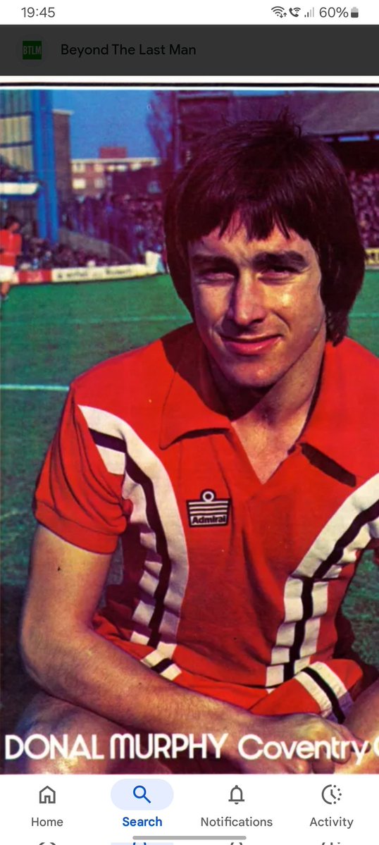 Richard42617409's tweet image. Image says Donal Murphy , but I think it is Graham Oakey, BTW 1st goal I ever saw was scored by Murphy (against Newcastle) 🙂👍