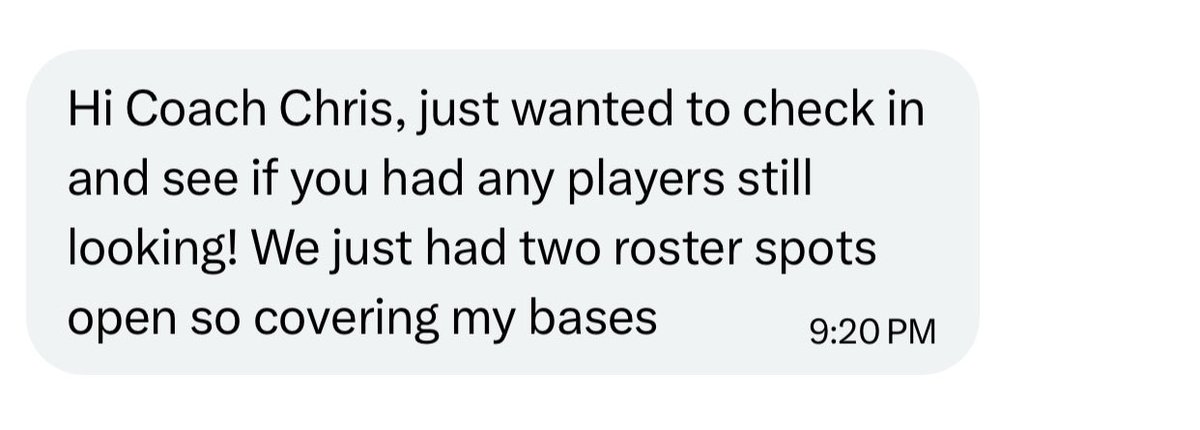 Coach Chris tweet media