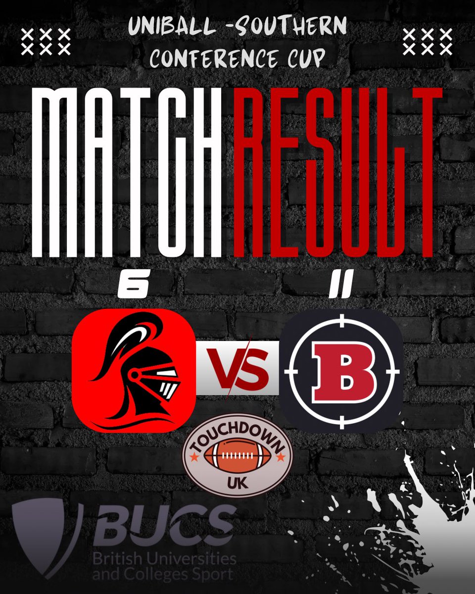 Tdownuk's tweet photo. BUCS Championship results  🏈

#BucsFootball #BritishAmericanFootball #TDUK https://t.co/7pZLDyFtrd