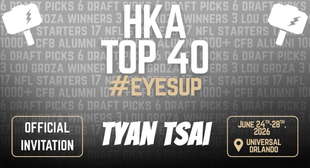 Tyan Tsai (‘27 LB/LS) tweet media