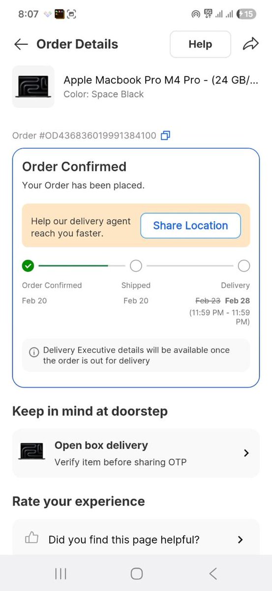 Mr_X_7611's tweet image. Extremely disappointed with the service from @Flipkart.I placed an order a month ago,and since then,there has been no progress.The order hasn't been delivered,it hasn't been cancelled, and I haven't received my refund.Pls resolve this immediately and process my refund.#BadService