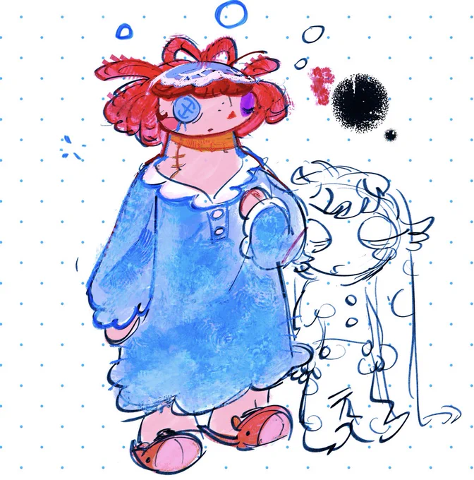The concept of them having sleepwear is kinda silly honestly #tadc