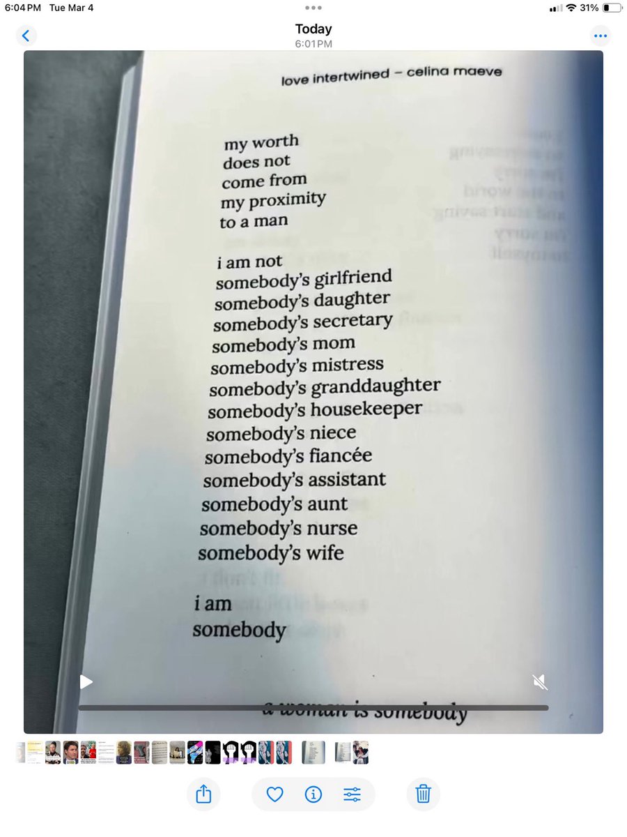 tizzywoman's tweet image. #MiddayMagic 

“I am somebody”  🗣️ celinamaevepoetry

#WomensHistoryMonth 
#DemsUnited