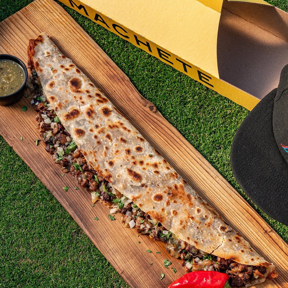 Arizona Diamondbacks: The Machete TWO FOOT long quesadilla with ...