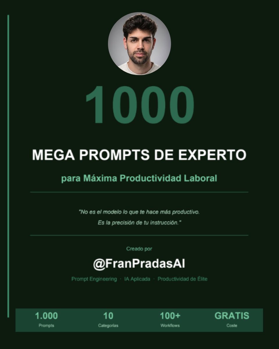 Fran Pradas | Ingeniero de IA tweet media