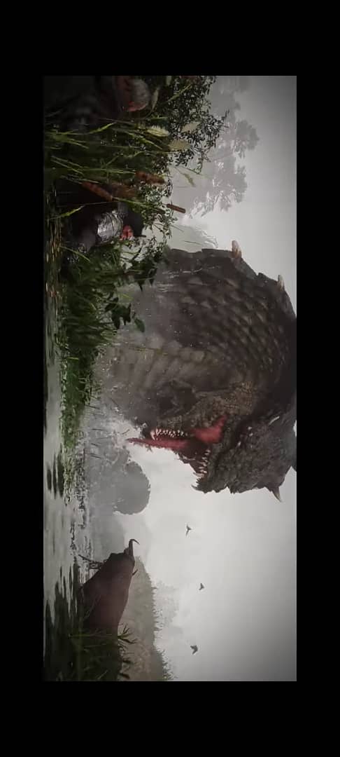 Solbexmax's tweet photo. Rewatched the first Crimson Desert trailer and got hyped all over again for that massive snake boss fight! 😱 But after launch, I haven't seen anyone post about finding it yet (or some other trailer enemies). Still in the game or quietly cut? 🐍⚔️ #CrimsonDesert #BossFights" https://t.co/eu93zMvzk7