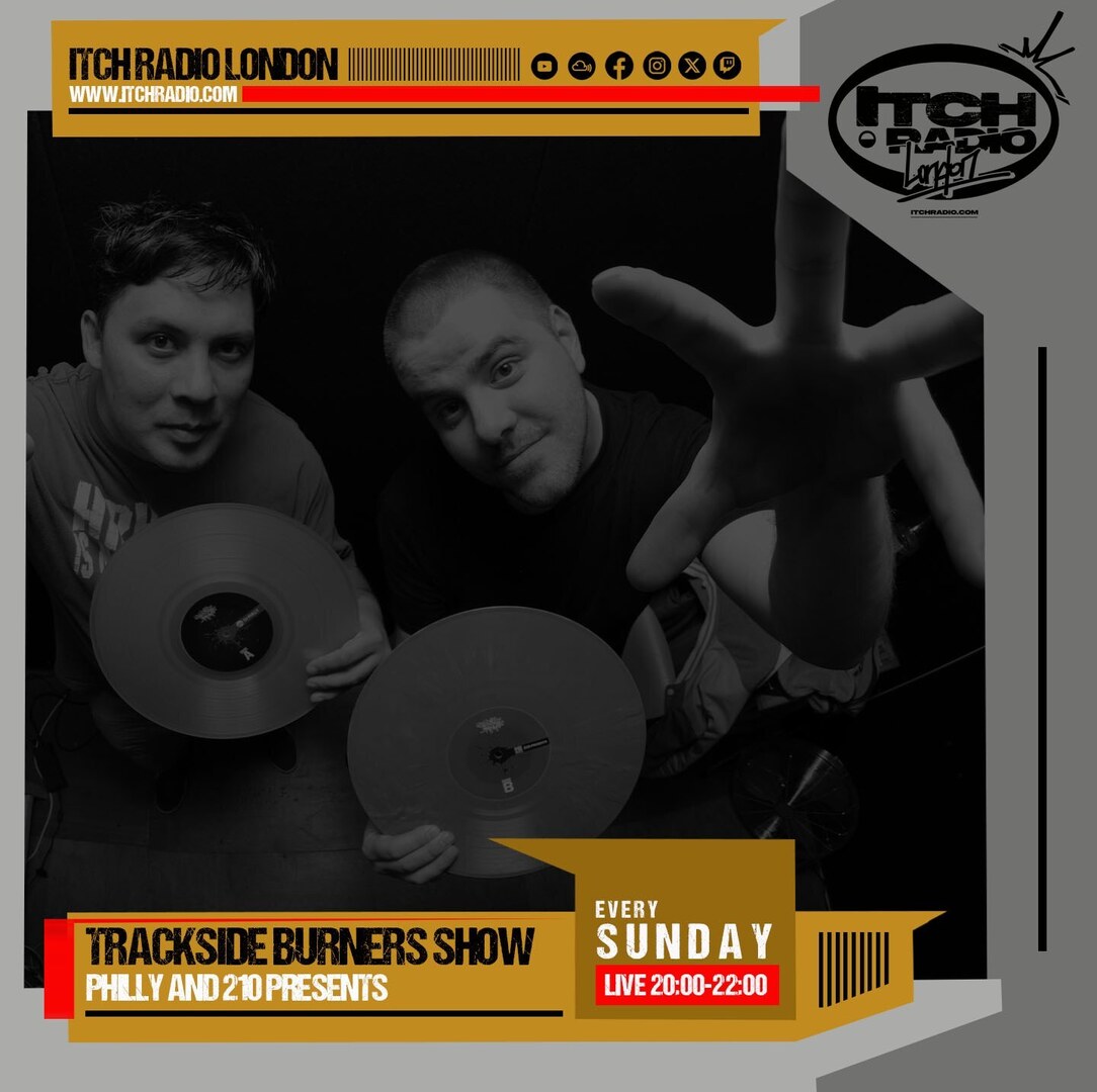 itchradio's tweet photo. DJ pHiLLy™ &amp; 210Presents return with the Trackside Burner Radio Show, bringing that raw Boom Bap and underground Hip Hop energy to your airwaves 🔥

From classic cuts to emerging talent, plus interviews with legends like Marco Polo, Lord Finesse and BLADE — this is real Hip Ho… https://t.co/UdHJtQ9vFf
