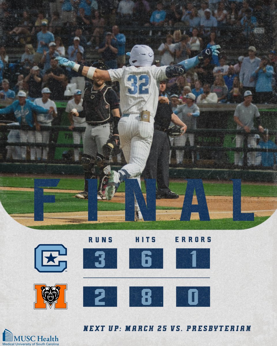 The Citadel Baseball tweet media