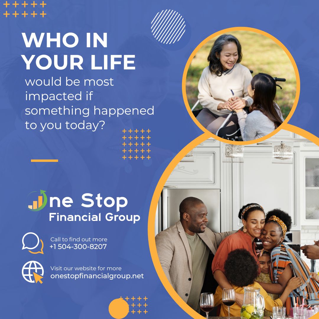 osfgllc1's tweet image. 💭❤️ Who in your life would be most impacted if something happened to you today? Protect the ones you love with life insurance. 🛡️✨ Visit onestopfinancialgroup.net/home to secure their future.

#LifeInsurance #ProtectYourLovedOnes #FamilyFirst #FinancialSecurity