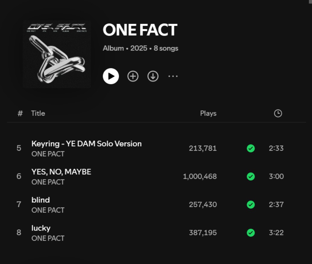 ONE PACT STREAMS tweet media