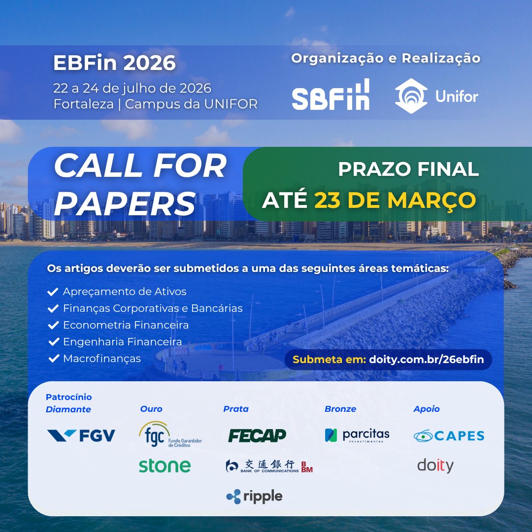 Sociedade Brasileira de Finanças (SBFin) tweet media