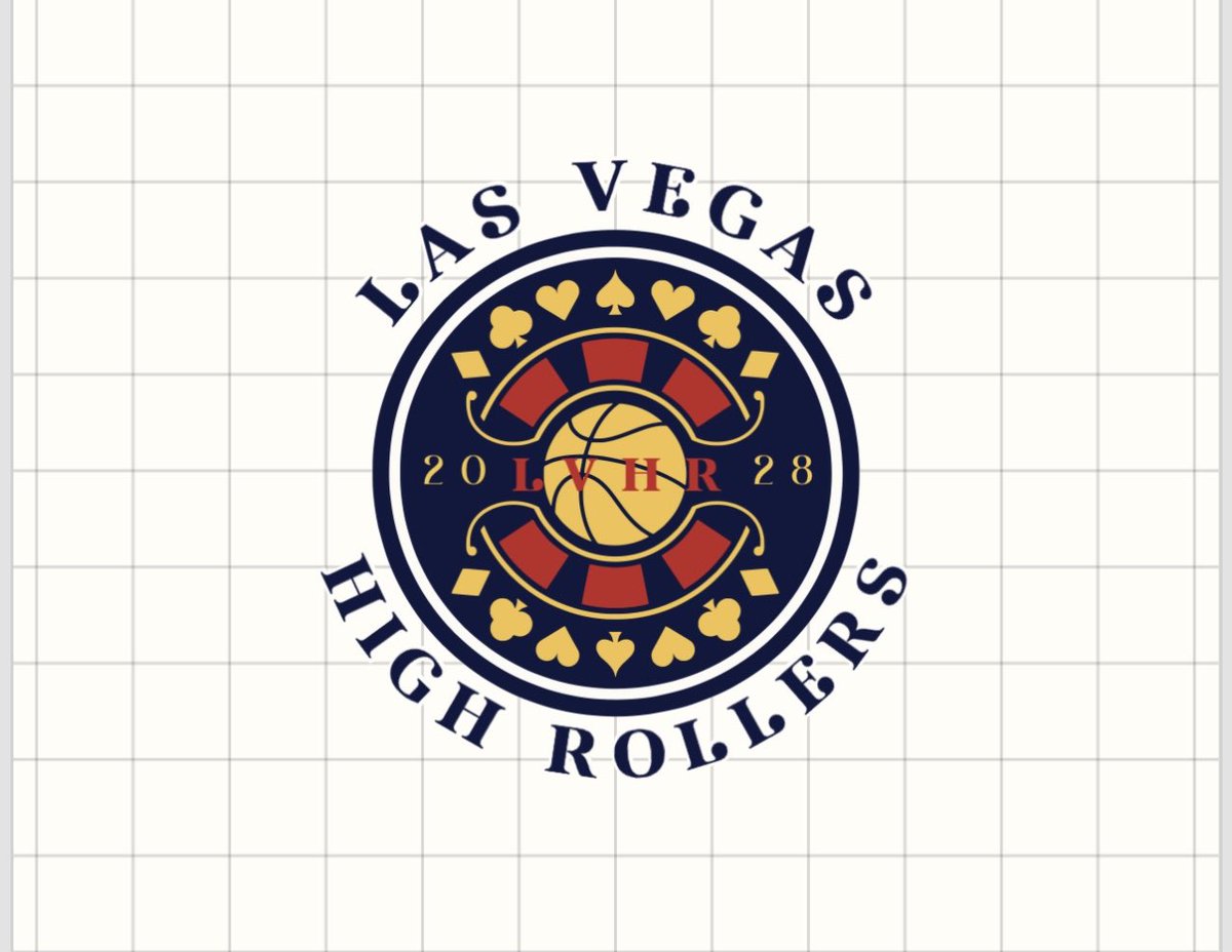 jetballin's tweet photo. #LasVegasNBAConcept
Alternate logo and Alt 2 logo. Includes the card suits, hearts, diamonds, clubs, and spades and basketball added. https://t.co/B74LdjscQU