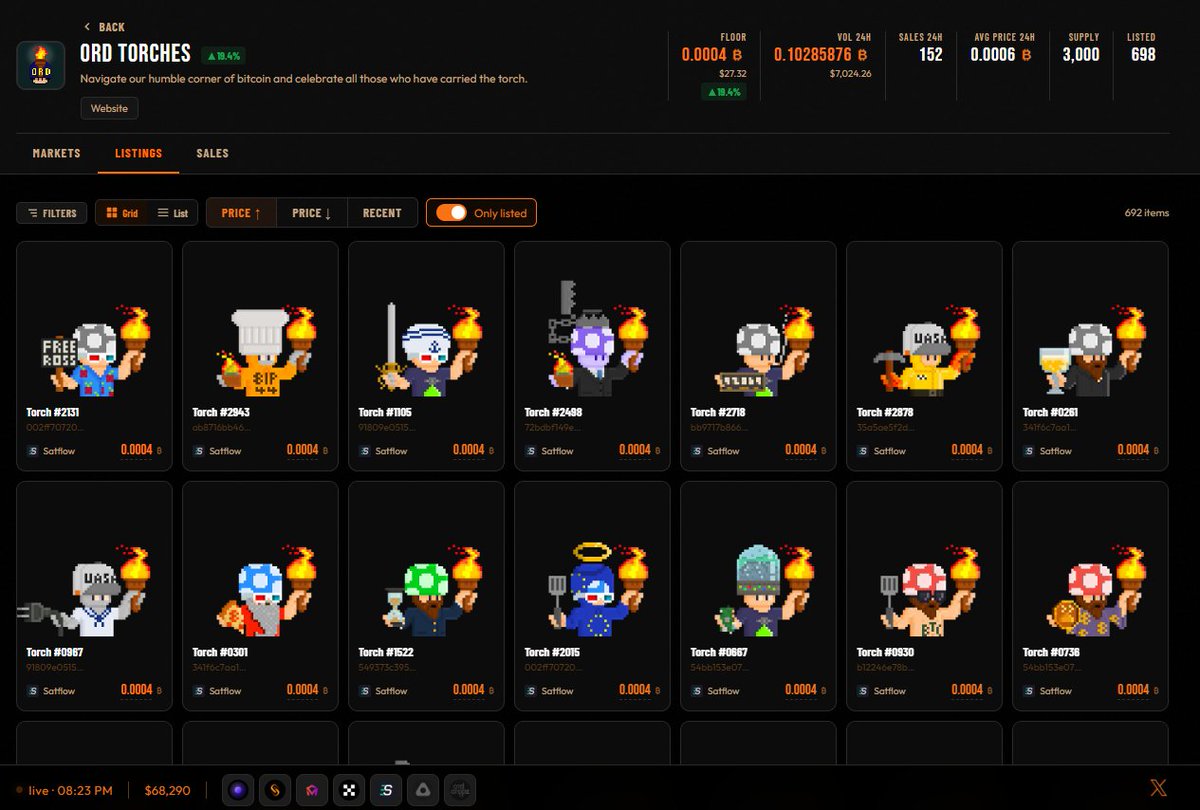 Got early access to <a href="/ordbro/">扭曲时报中文网</a>’s closed beta and I’ve been playing around with it for a bit…

Honestly, it’s clean.

It pulls all Ordinals marketplaces into one place, so you’re not constantly switching tabs trying to track collections. Everything just feels… easier.

What really