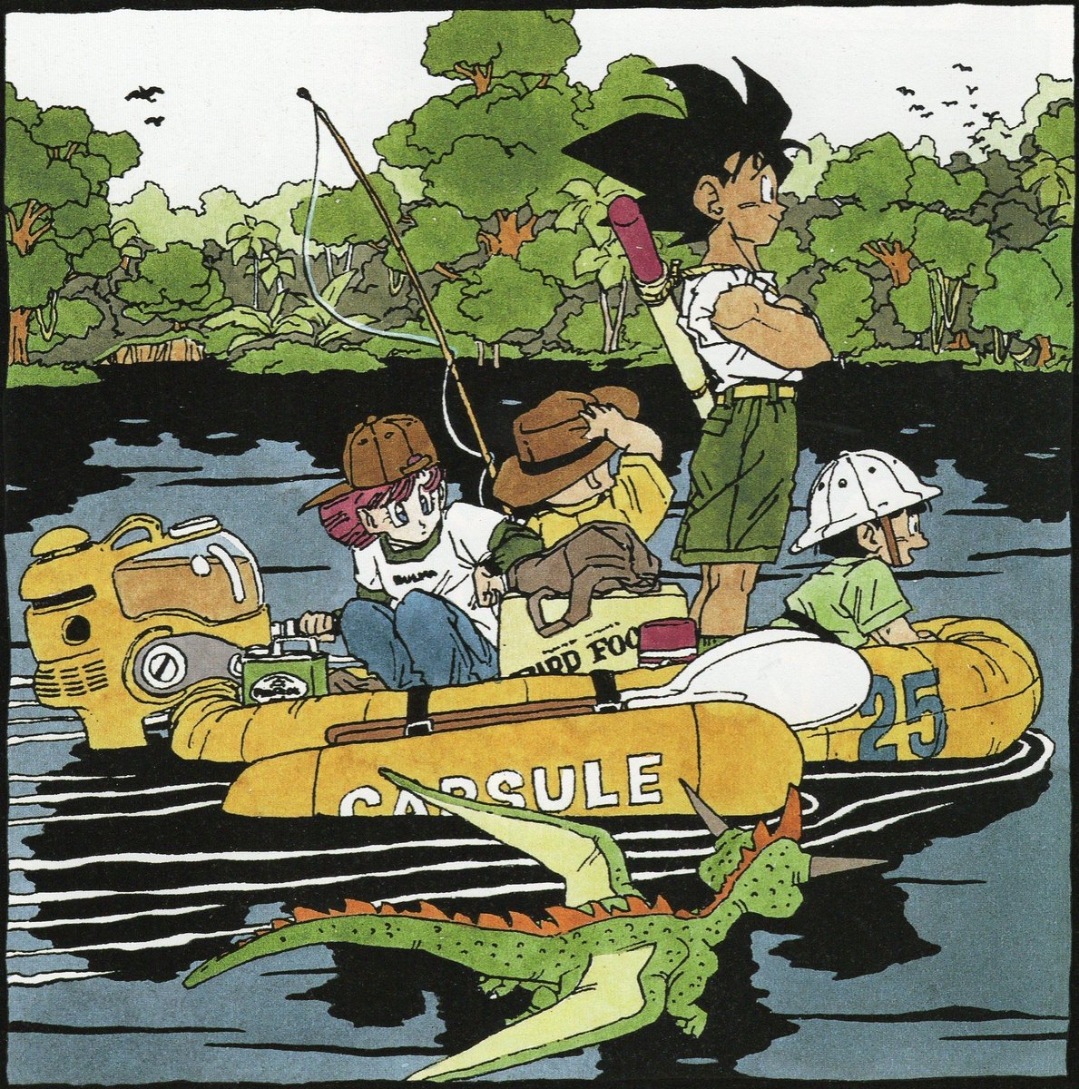 DBZdaily_'s tweet photo. Art by Akira Toriyama https://t.co/QMuvgMK0TC