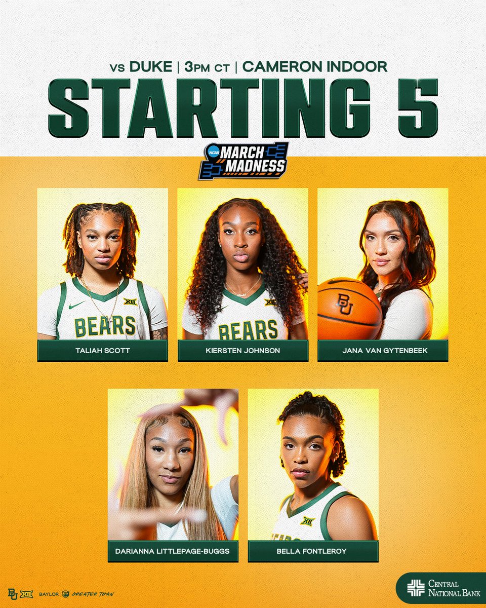 Baylor Women's Basketball tweet media