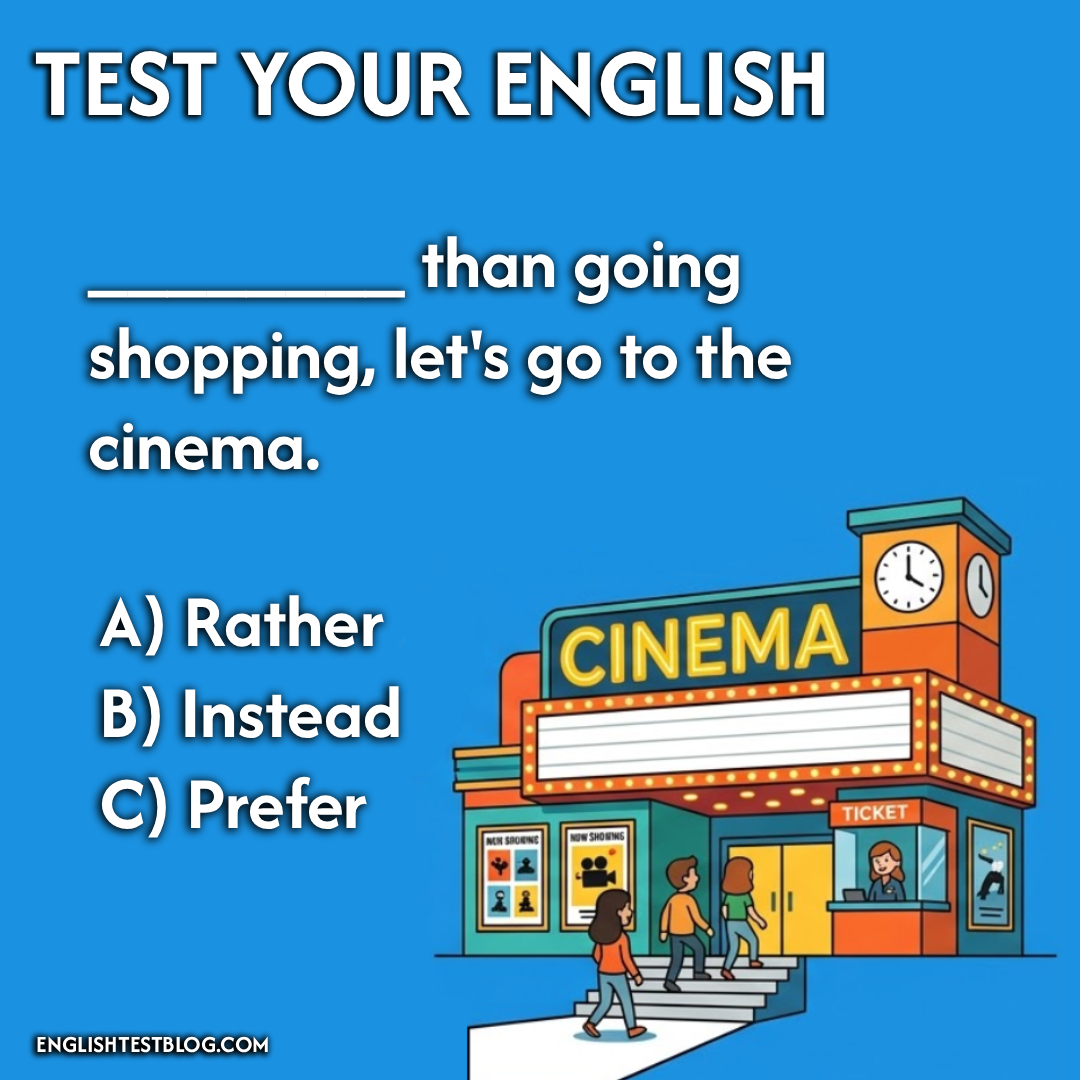 EnglishTestBlog's tweet photo. Time for a quick English test! ⏱️
Fill the gap and tell us your answer in the comments. 👇 https://t.co/EtGBI84nBO