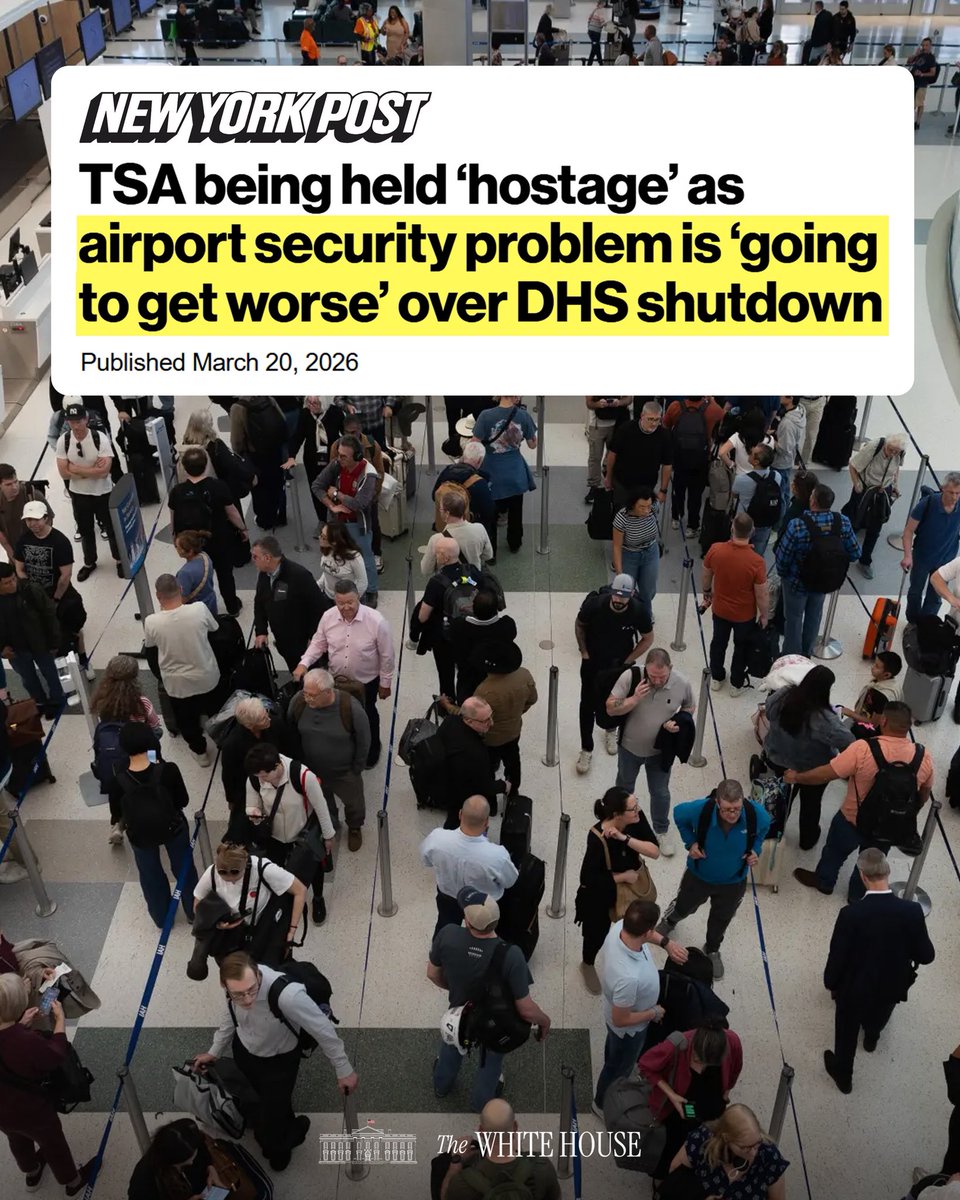 The White House tweet media