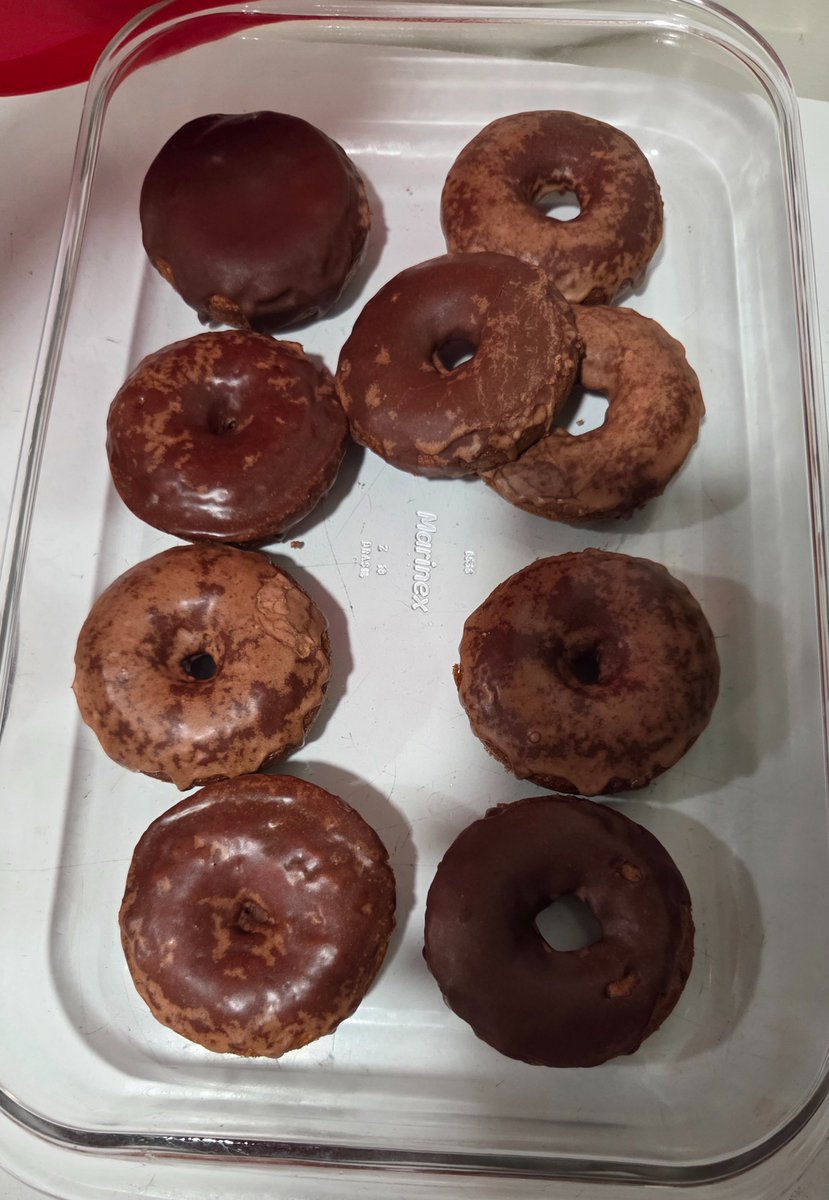 Dat_Country's tweet photo. Chocolate donuts 🍩 anyone😋😋 Created by yours truly #BIGKUNTRY https://t.co/DMvAOMlNu0