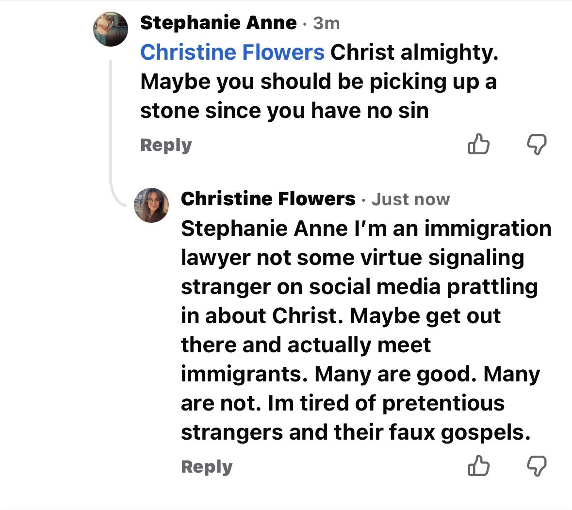 Christine Flowers tweet media