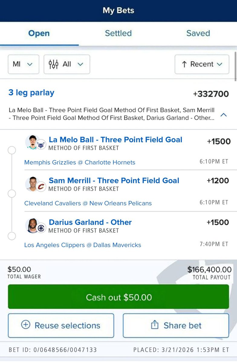 CaptainCash Parlays 💰 tweet media