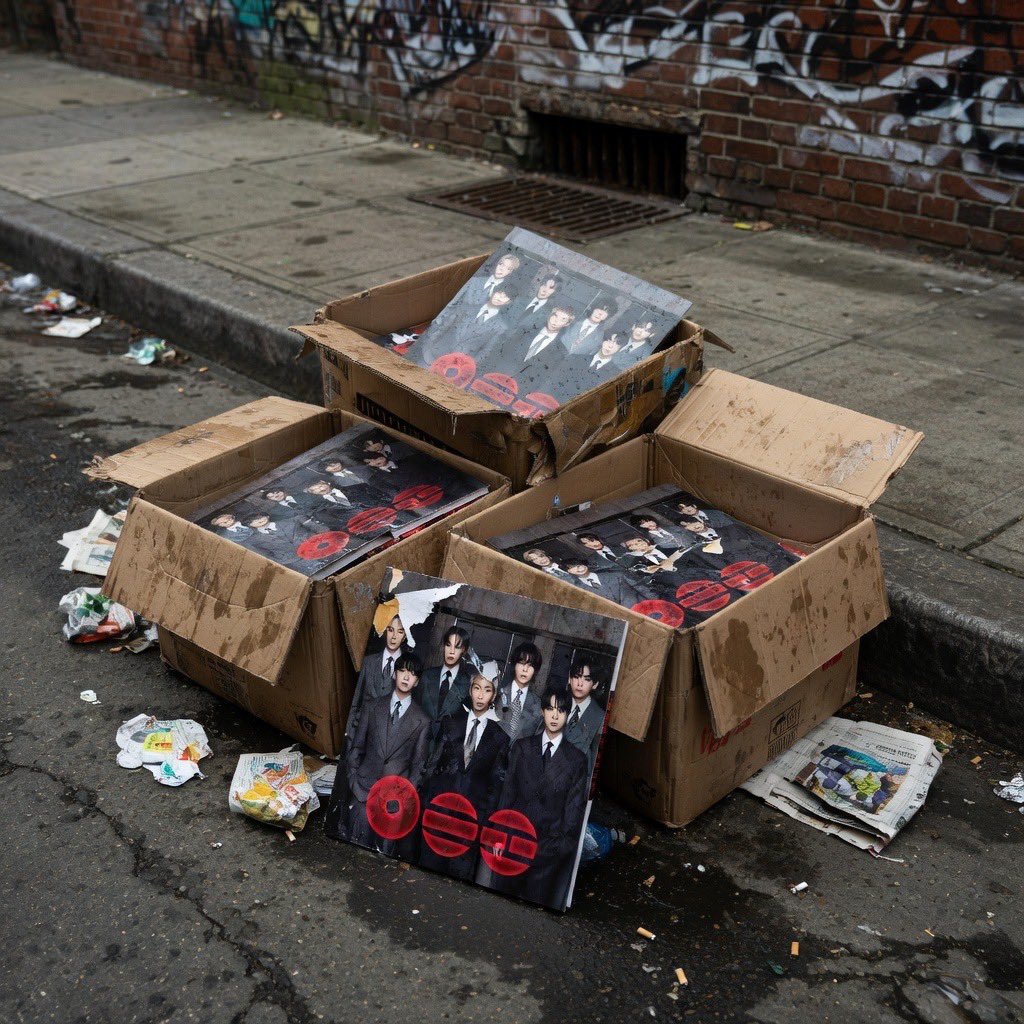 JammersJams's tweet photo. @PopBase @BTS_twt yet they were thrown out by “fans”..? https://t.co/73Lh7aPZnG