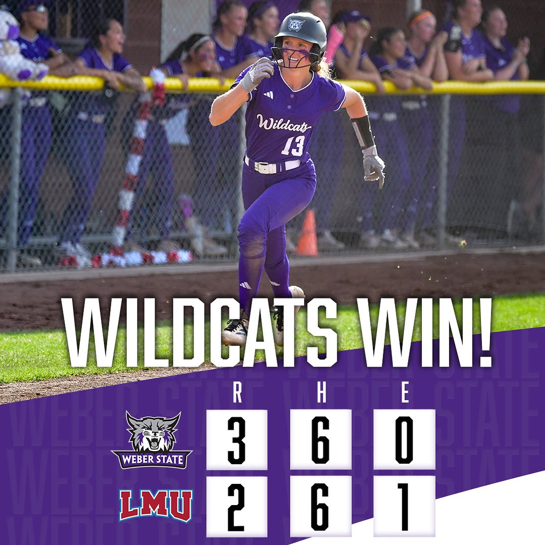 Weber State Softball tweet media