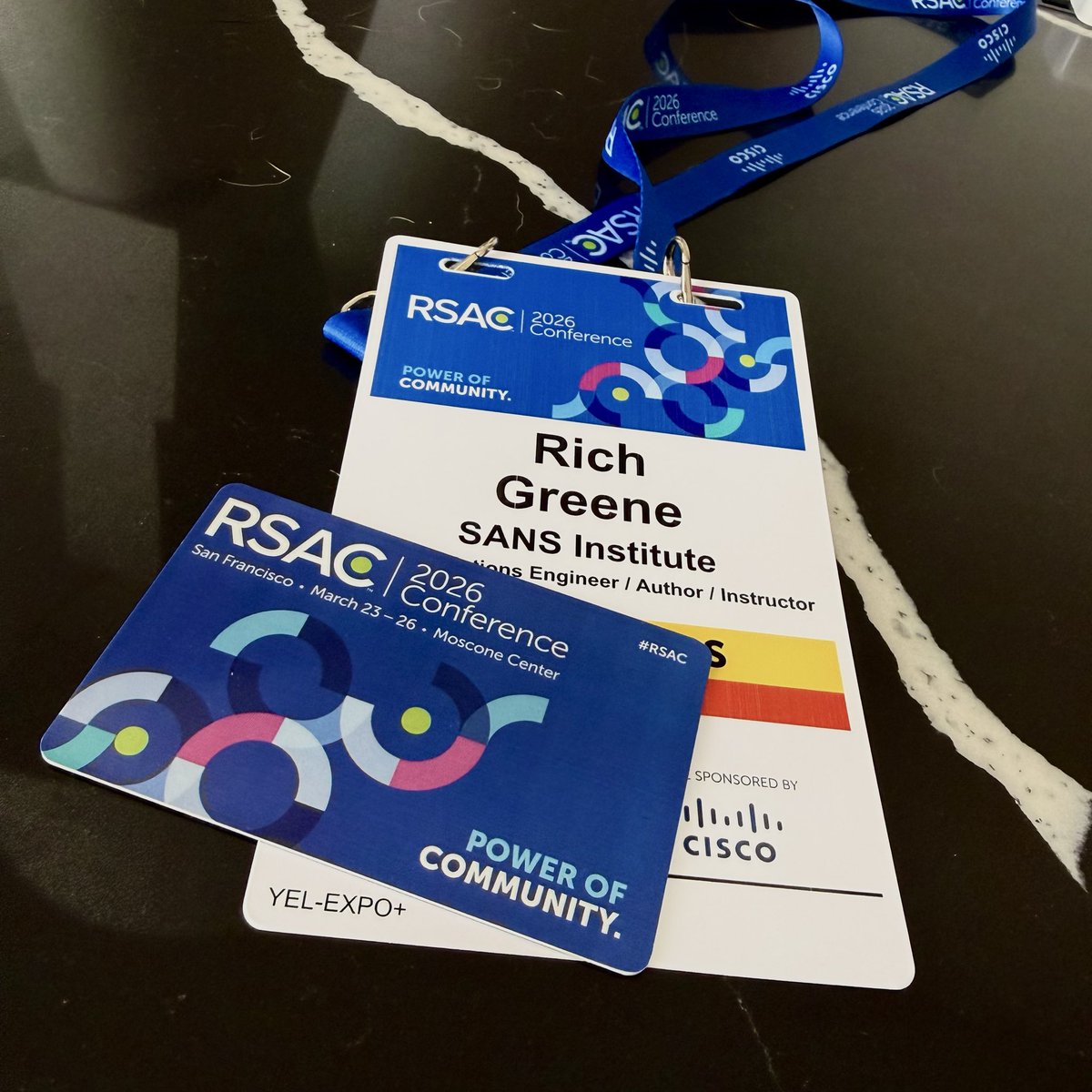 RSAC badge: secured. You can catch me sporadically spawning at SANS Booth S-3440 like a mid-level NPC with unsolicited cybersecurity advice. Come say hi before I despawn.

<a href="/SANSInstitute/">SANS Institute</a> <a href="/OneRSAC/">RSAC</a>