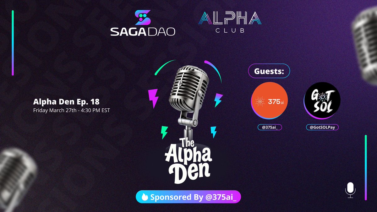 saga dao alpha club tweet media