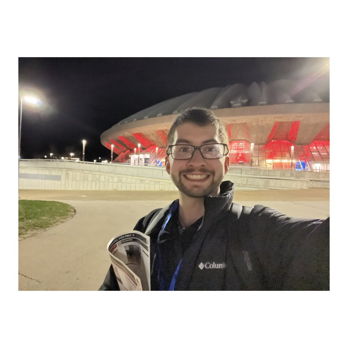 A little over a week ago, the prep hoops season ended with Marist Basketball winning their first state championship.

Thanks to <a href="/MaristBoysHoops/">MHS Boys Basketball</a> I was able to cover my first in-person state championship for a team in my coverage area.

Congrats to the RedHawks community.

Another