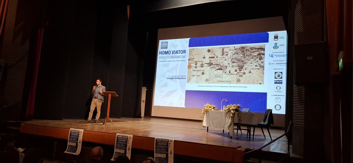 salomoni1986's tweet photo. A few pictures from yesterday's lecture about Magellan delivered to the school girls and boys of Cesena! Thanks to all who took part!
@comunedicesena https://t.co/0dH1oztOaY