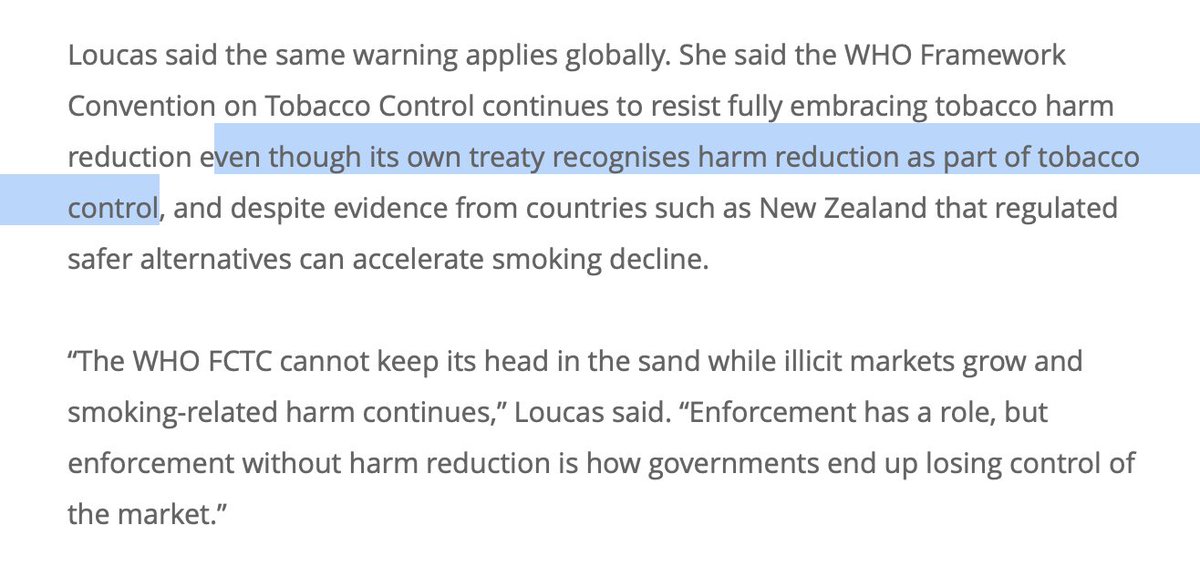 NZ Vaping Alliance tweet media