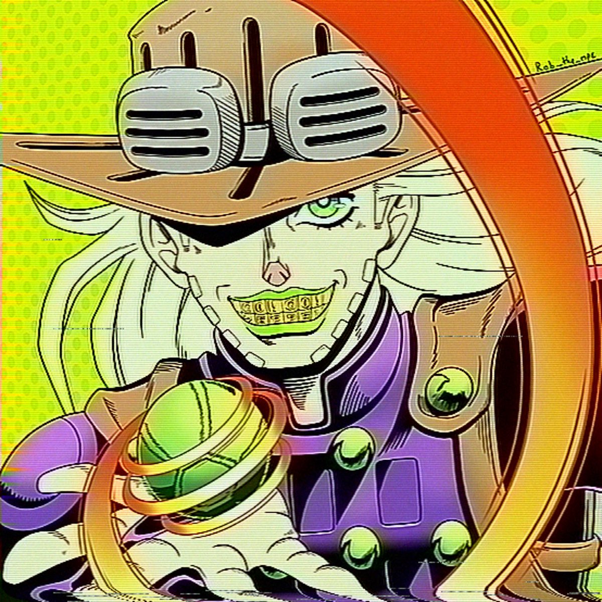 rob_npc's tweet photo. Steel ball run long lost OVA 
#jojo #jojosbizarreadventure #steelballrun #sbr #anime #manga #animefanart #digitalart #digitalarwork #gyrozeppeli #gyro https://t.co/0FGmdVEuFE