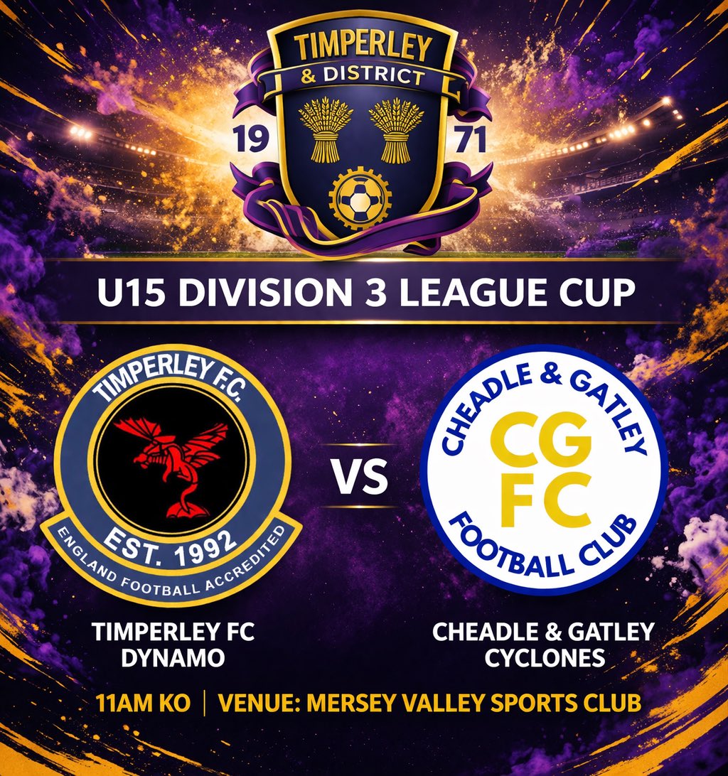 Timperley & District JFL tweet media