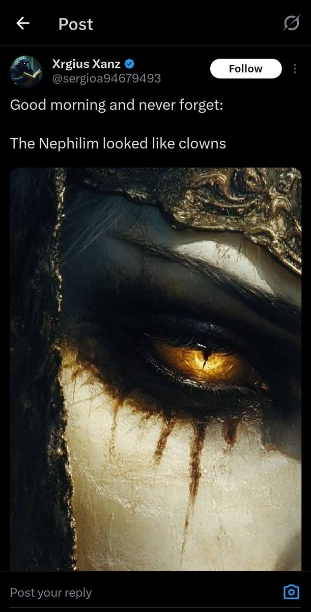 TheRealDebunk's tweet photo. @LauraLoomer "The nephilim (bastard/mamzer tyrant bloodlines) looked like clowns" is totally accurate 😂😂 https://t.co/aYTwVm9qNU
