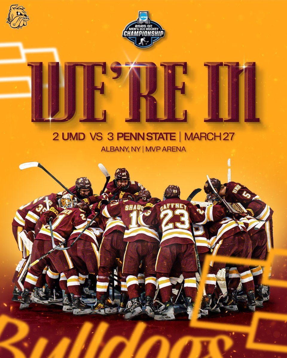 UMD Men's Hockey tweet media