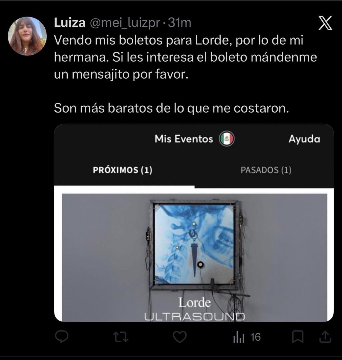 Tickets MX tweet media