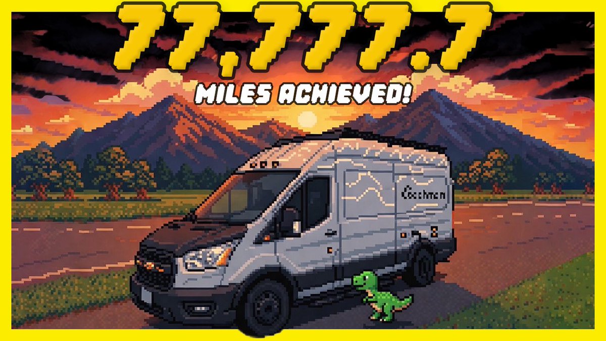 hankstrange's tweet image. 🚐🌅EXPERIENCE UNLOCKED!!!  #VANLIFE Has Been Quite An Adventure So Far! Here's An Impromptu Video Driving Towards Flagstaff AZ And The Odometer On Our Coachmen Recreational Vehicles Beyond Clocked Over To 77,777.7 Miles!
[ Watch On YouTube/ StrangerPalooza ]